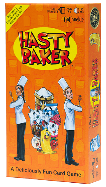 Hasty Baker Family Card Game - Autism Live Award Winner - Fun Card Game for Family  Game Night - 2-6 Players, Ages 7+ Fun Family Games for Kids and Adults 