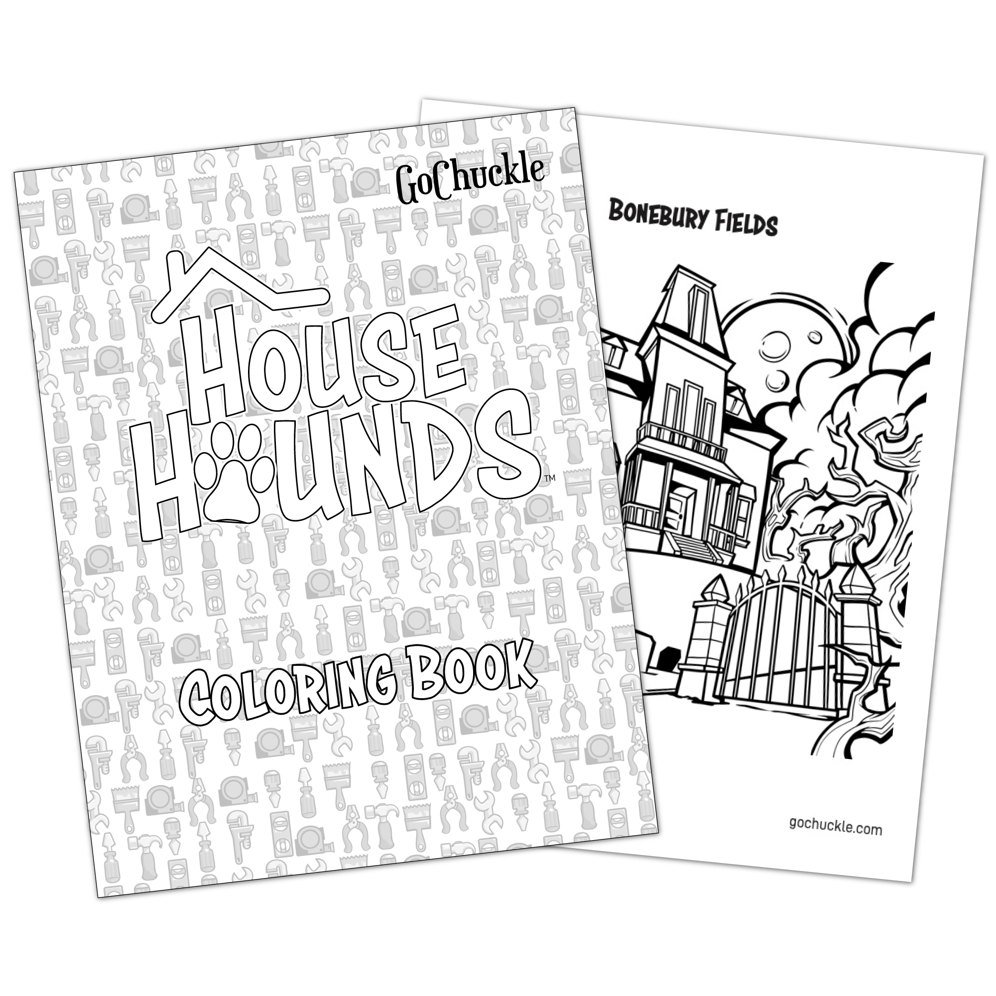 House Hounds Coloring Book